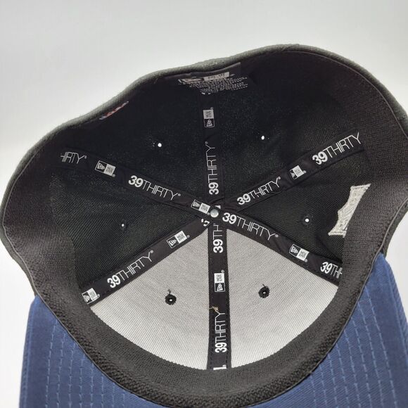 Dallas Cowboys Mens L/XL Hat New Era Flex Fit 39THIRTY Black Navy 2022 NFL Draft - Picture 8 of 9